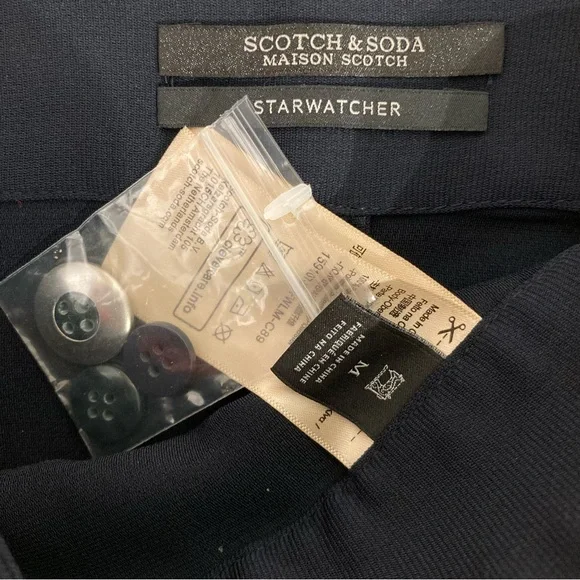 Scotch & Soda Navy Blue Wrap Cargo Skirt M $145 - Picture 5 of 5